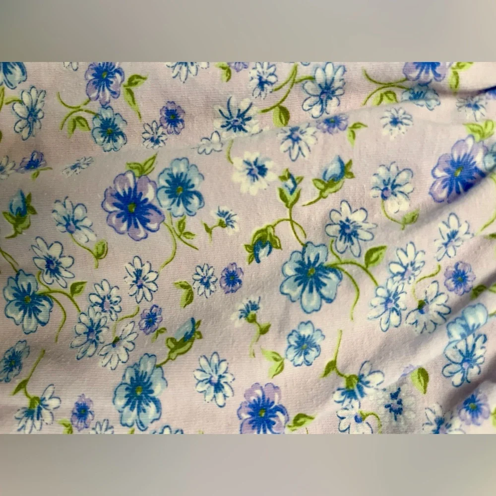 Children’s Place lavender floral bubble, size 6-9m, EUC, snaps at bottom-Vintage